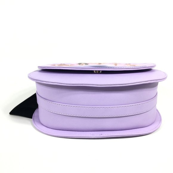 Loungefly Disney Hercules Muses Cloud Crossbody Bag Purple - Picture 14 of 14